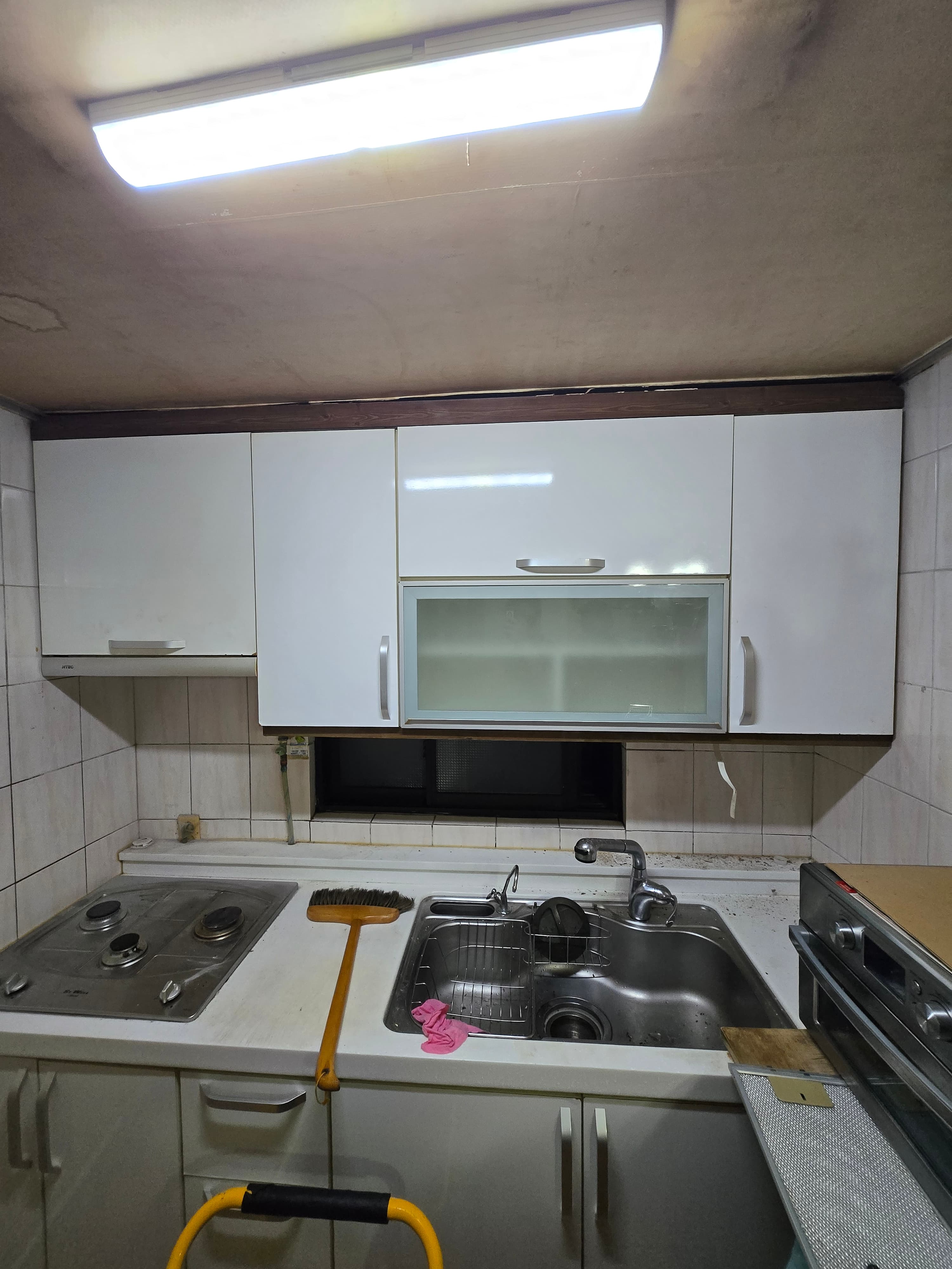 상부장 수리 후